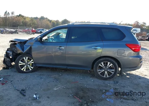 2017 Nissan Pathfinder S из США, поврежденный, VIN 5N1DR2MM1HC606445